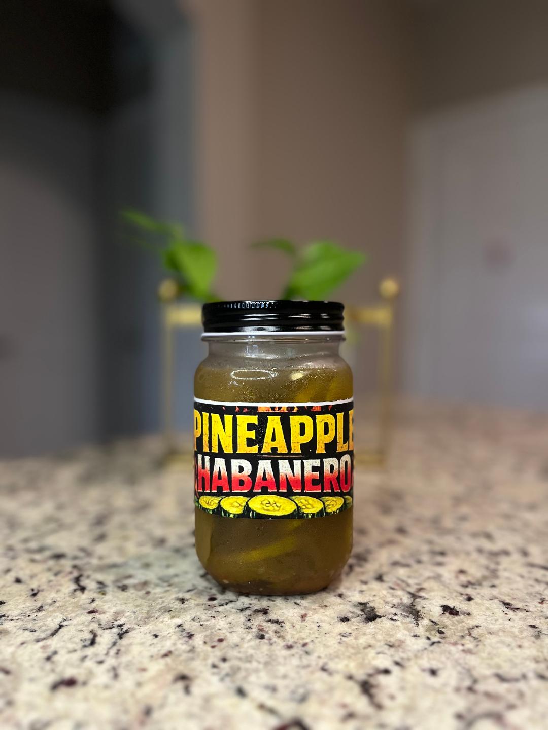 Pineapple Habanero Pickles