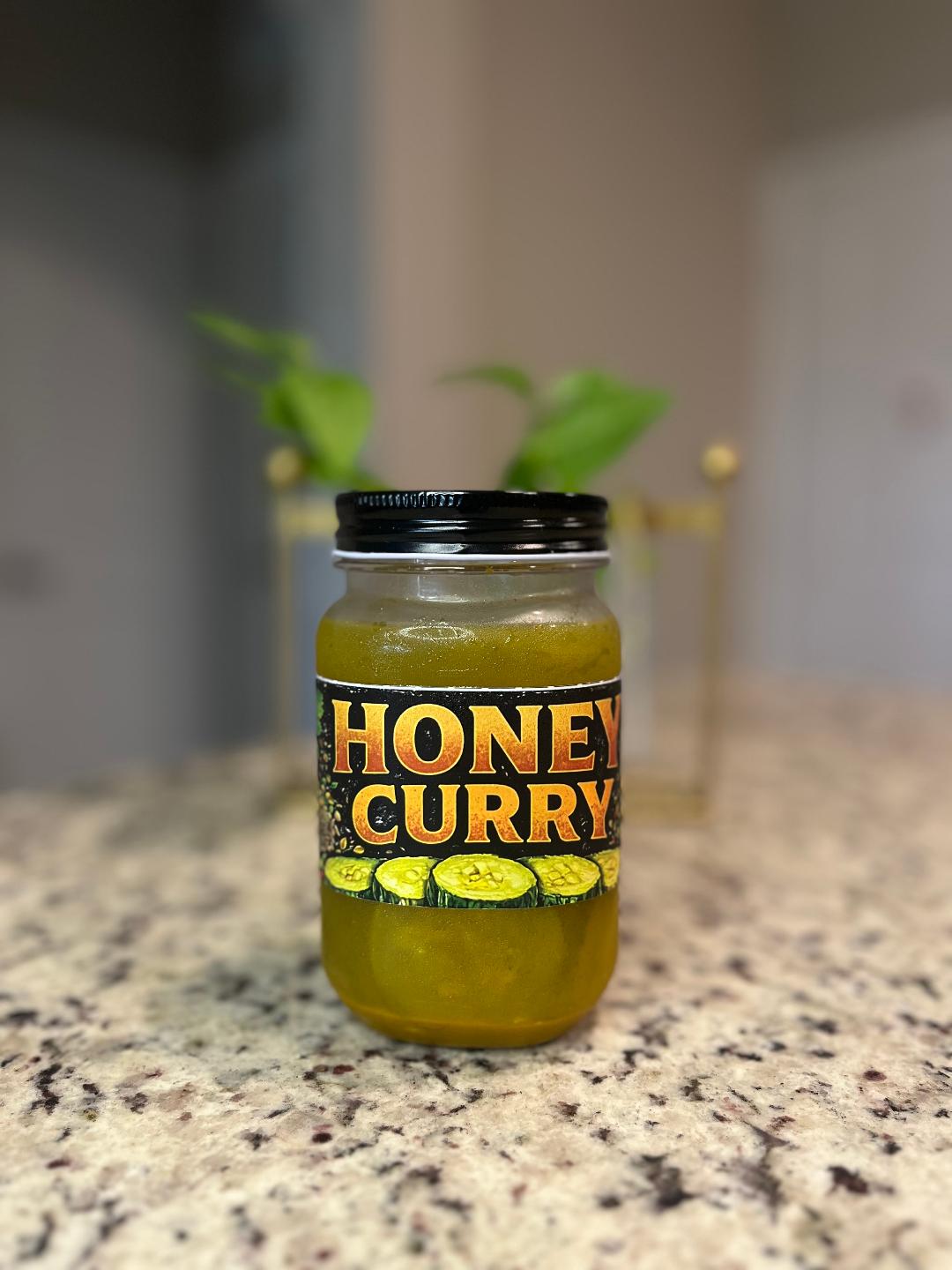 Honey Curry Pickles